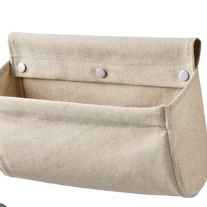 IKEA Nereby fabric storage and wood rod (birch)